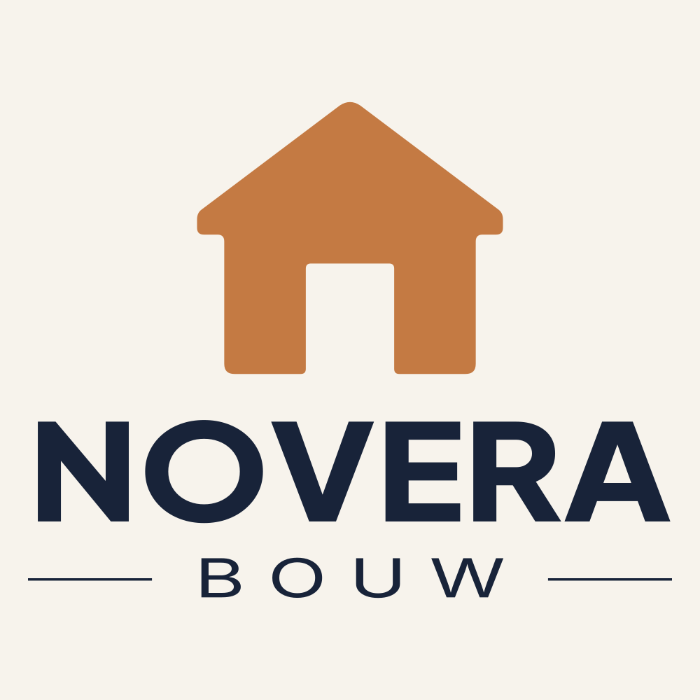 Novera Bouw profielfoto, origineel lockup op chalk